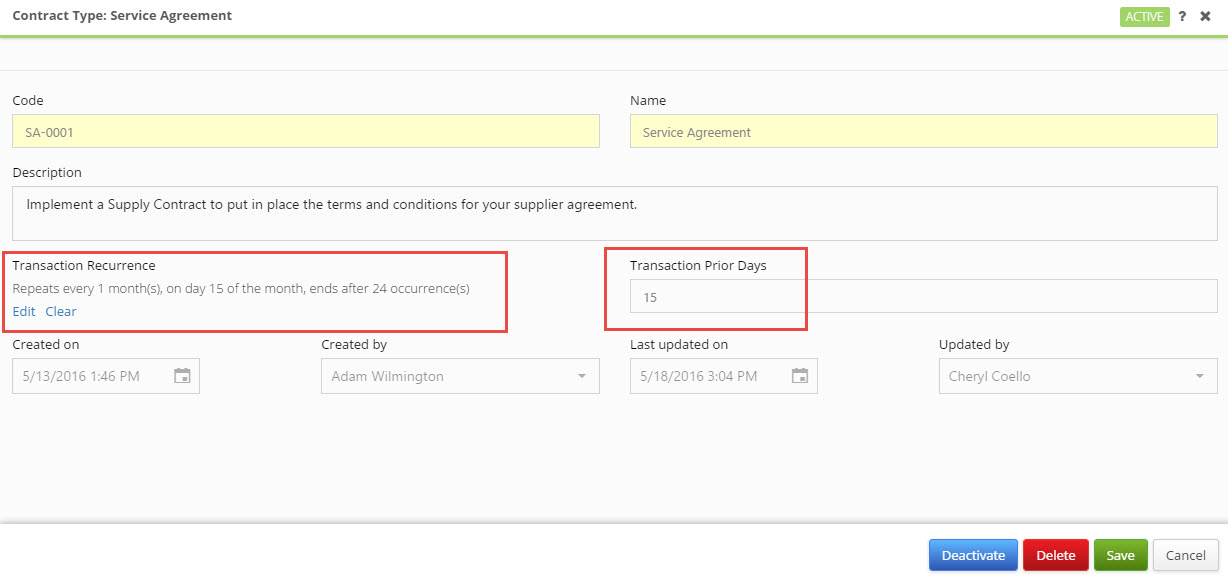 Customer Contracts 1